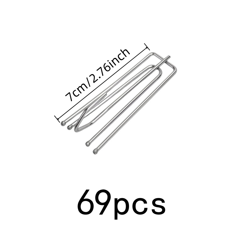 69 pcs Pleat Drapery Hooks, Fi - огляд і ціна Home Security Firms