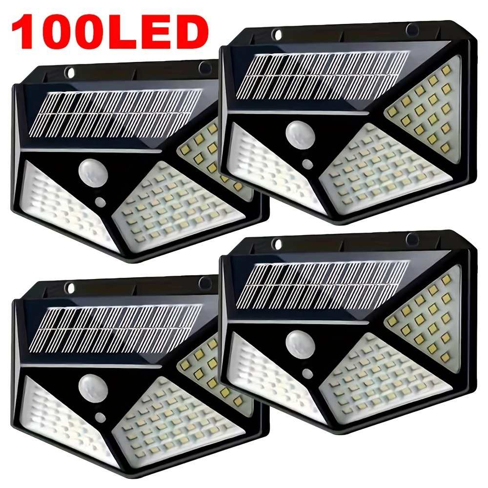 100LED Outdoor Solar Garden Li - огляд і ціна Solar Security Light