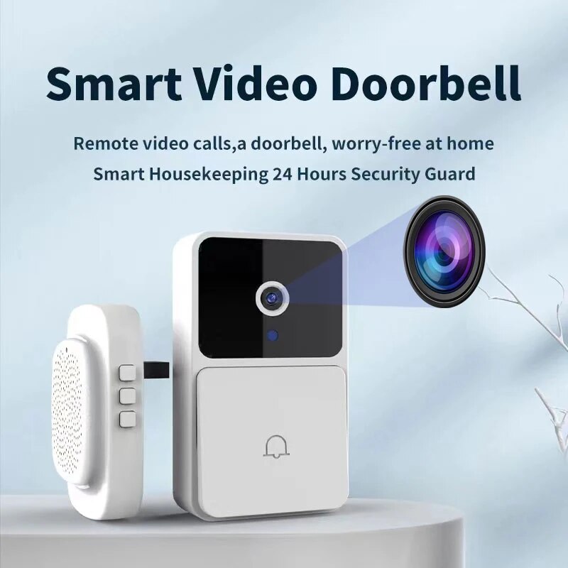 Wireless WiFi Video Doorbell f - огляд і ціна Home Security Features