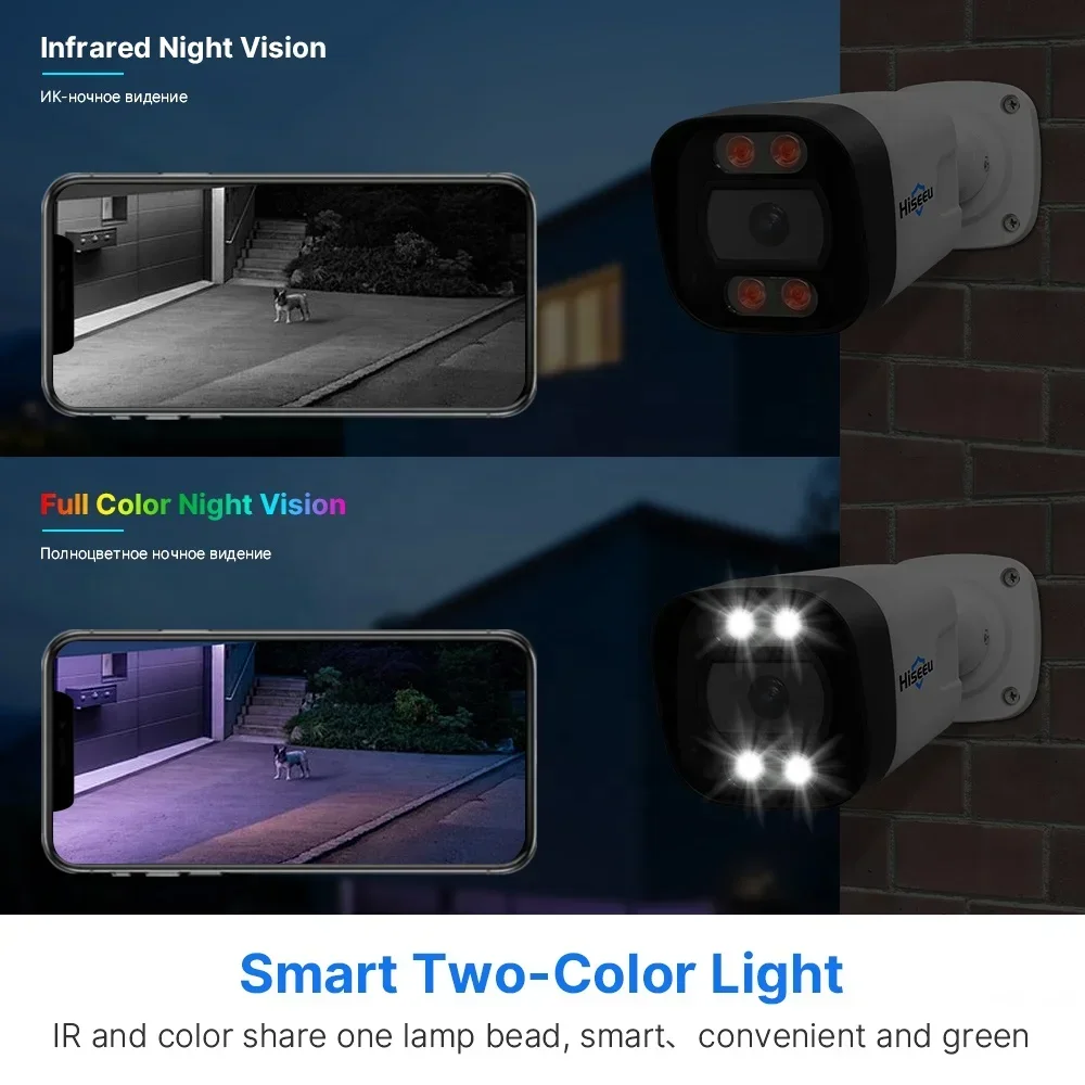 Hiseeu 4K 8channel 8mp Outdoor - огляд і ціна Home Security And Cctv