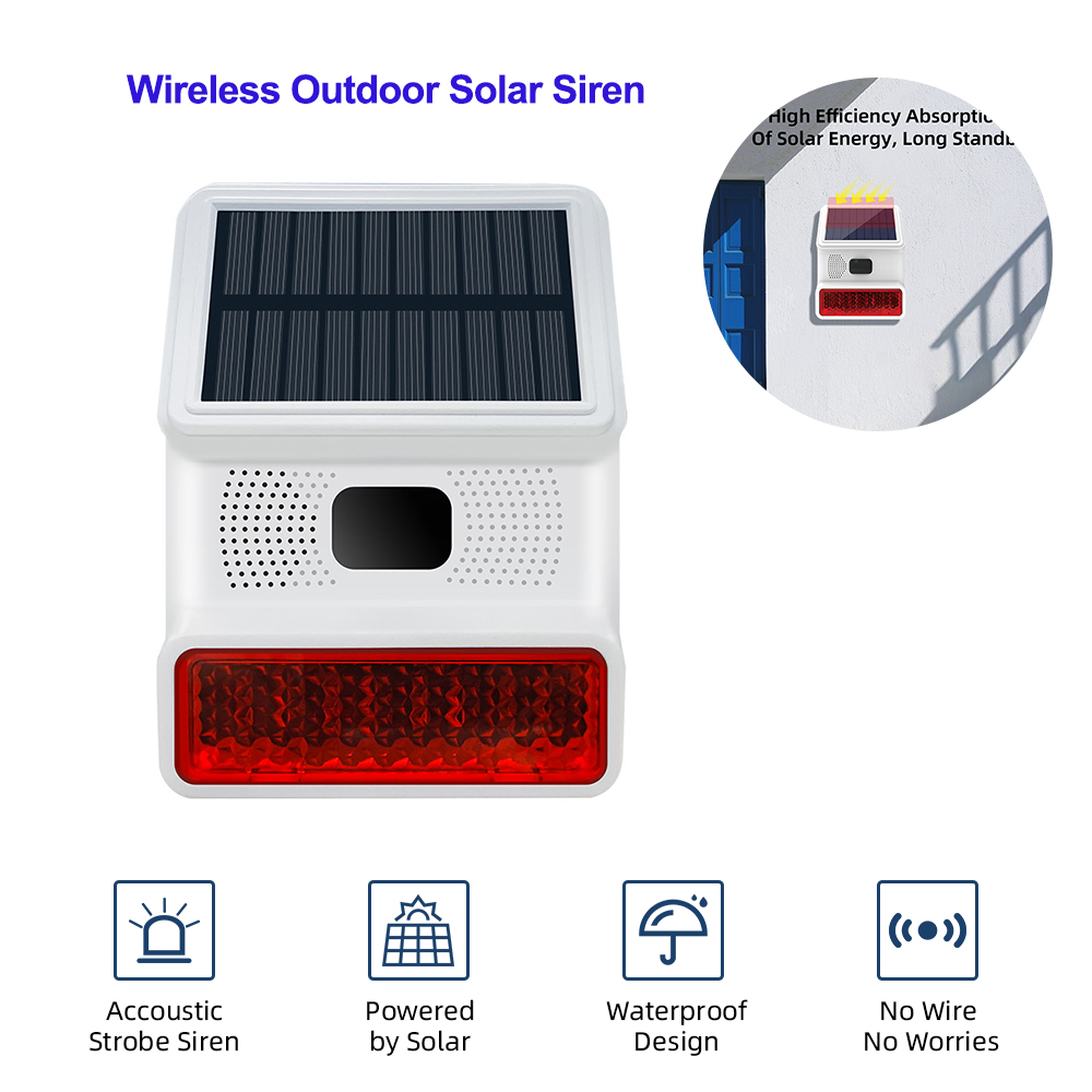TAIBOAN 433MHZ Wireless Solar  - огляд і ціна Home Security Lights Outdoors