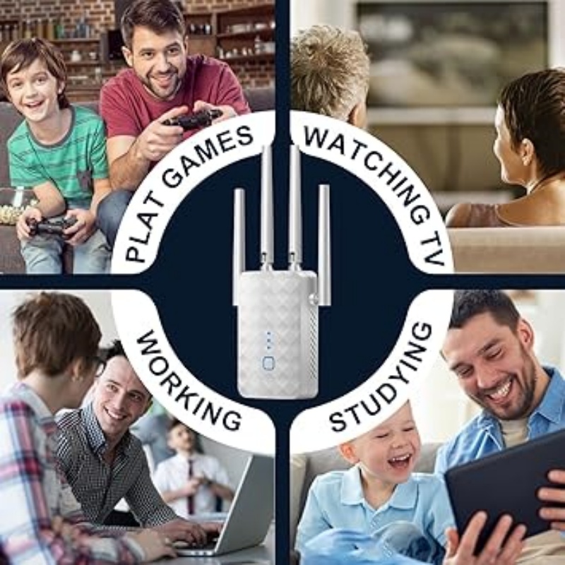 1200Mbps WiFi Repeater Wireles - огляд і ціна Home Security No Wifi