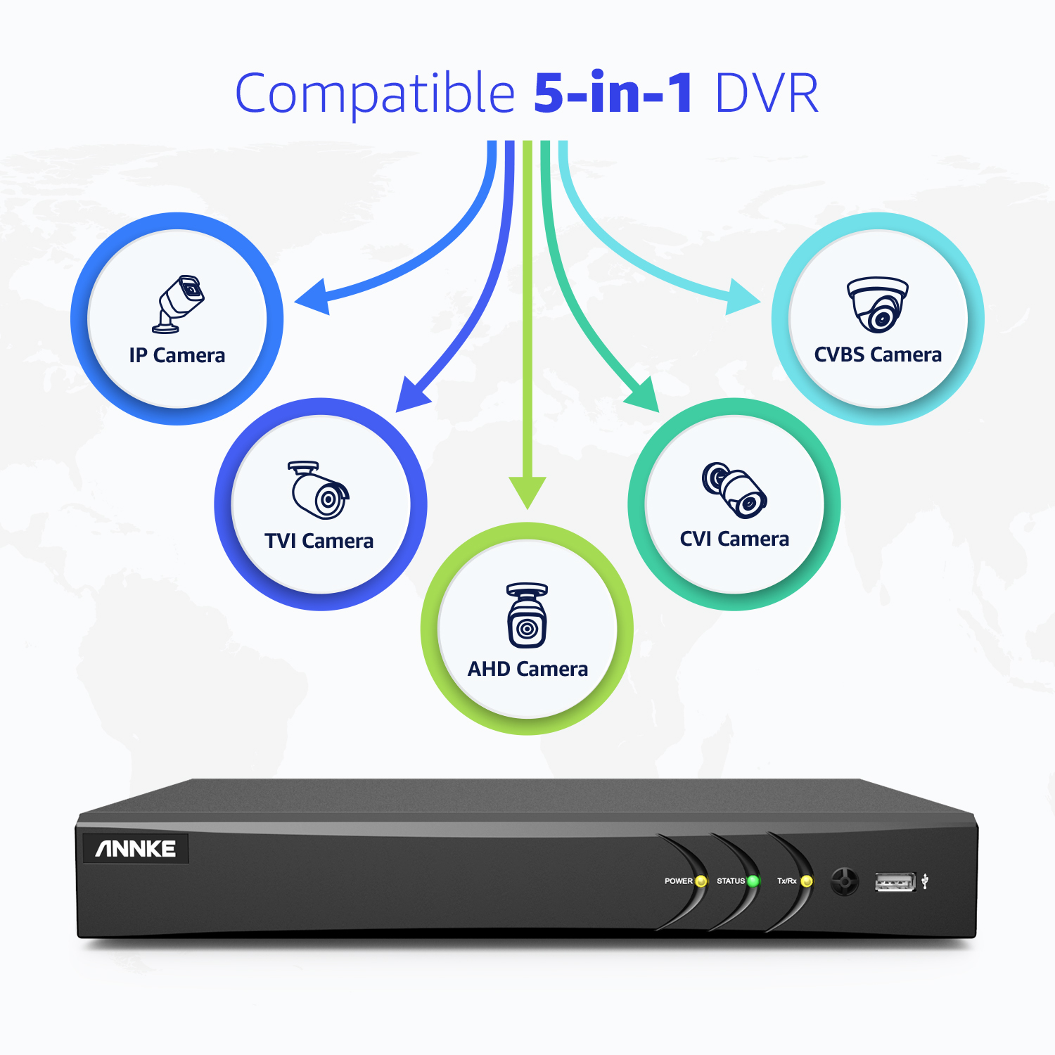 Annke 8CH 4K 8MP For Home And  - огляд і ціна Home Security And Cctv