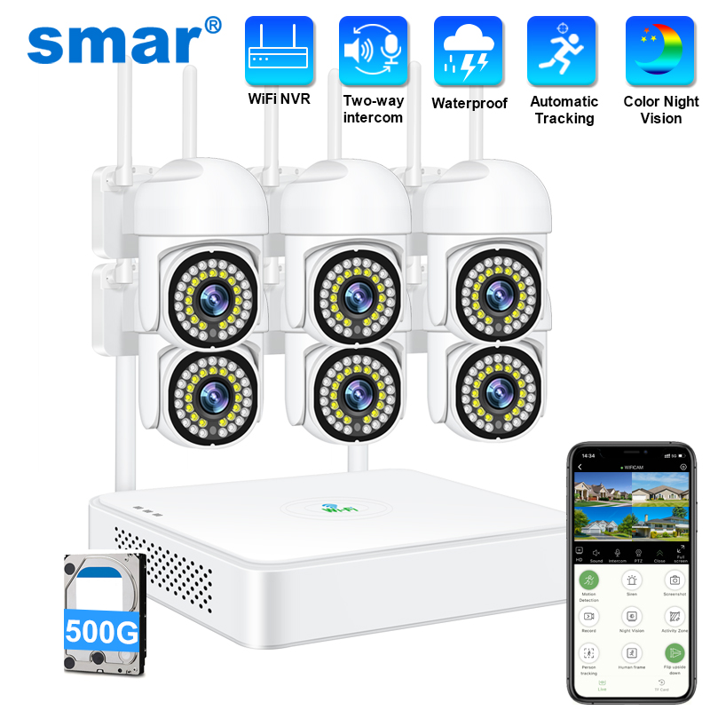 Smar 3MP Wireless CCTV Securit - огляд і ціна Home Security And Cctv