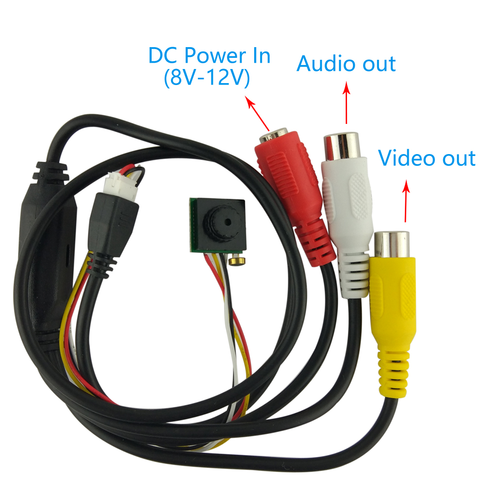 700TVL CVBS 12*12mm Micro Mini - огляд і ціна Home Security And Cctv