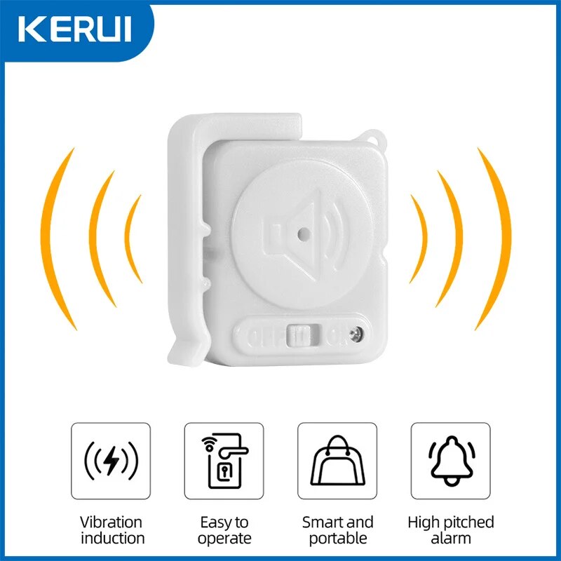 KERUI Wireless Vibration Alarm - огляд і ціна Home Security With Alarm