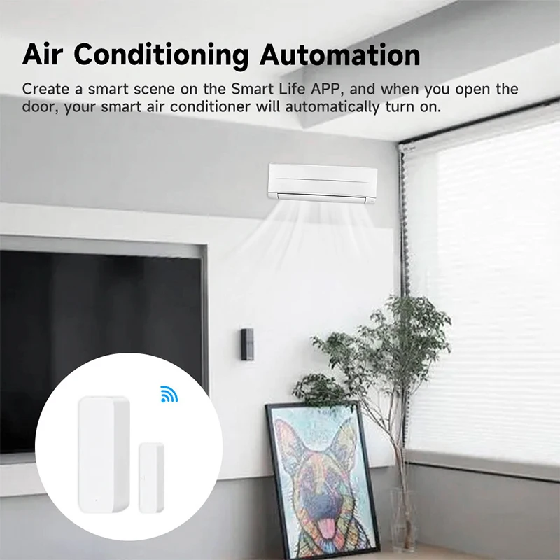 Tuya WiFi Smart Door Sensor Do - огляд і ціна Home Security Tools