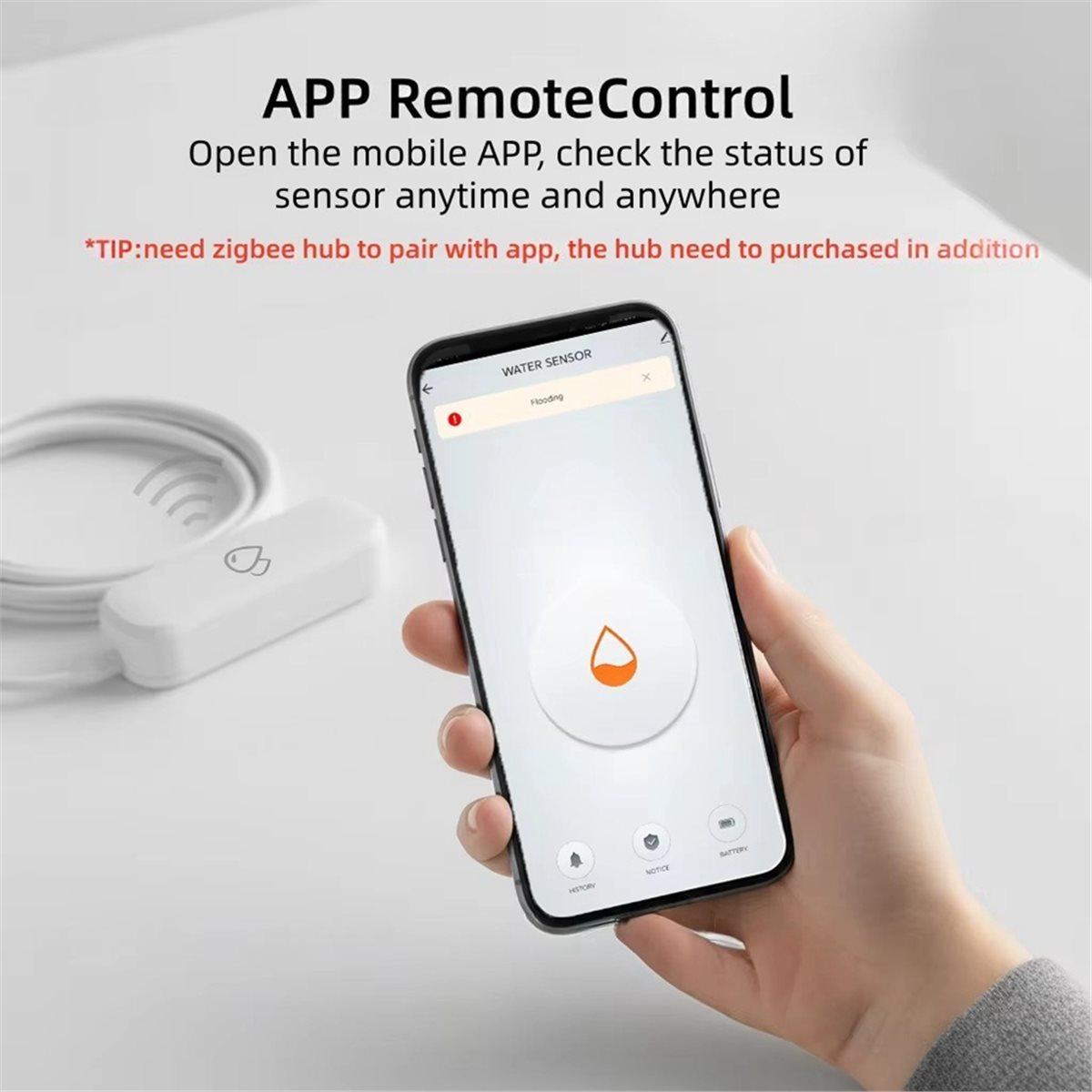 Compatible ZigBee Water Leak S - огляд і ціна Home Security With Alarm